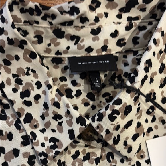 Leopard Print Button-Up Dress - Picture 2 of 6